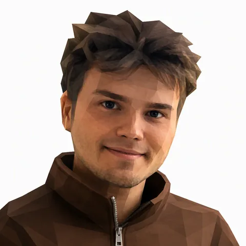 Phil — low-poly avatar