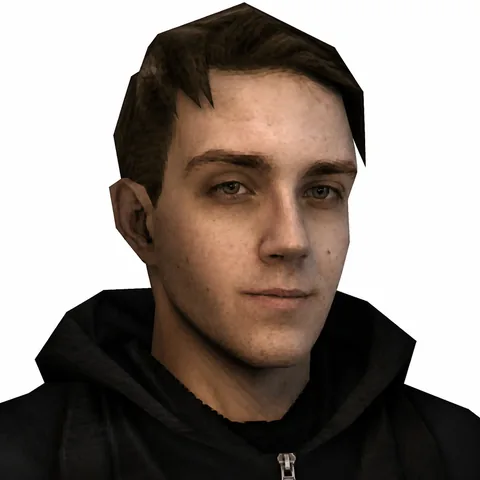 Paul — low-poly avatar