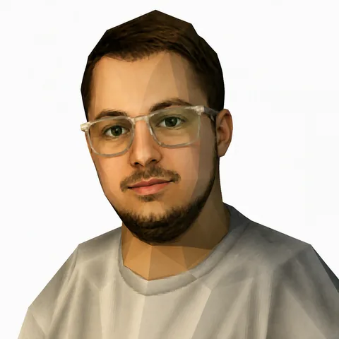 Sergey — low-poly avatar